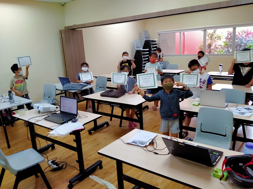 An illustration of Clementi Town.